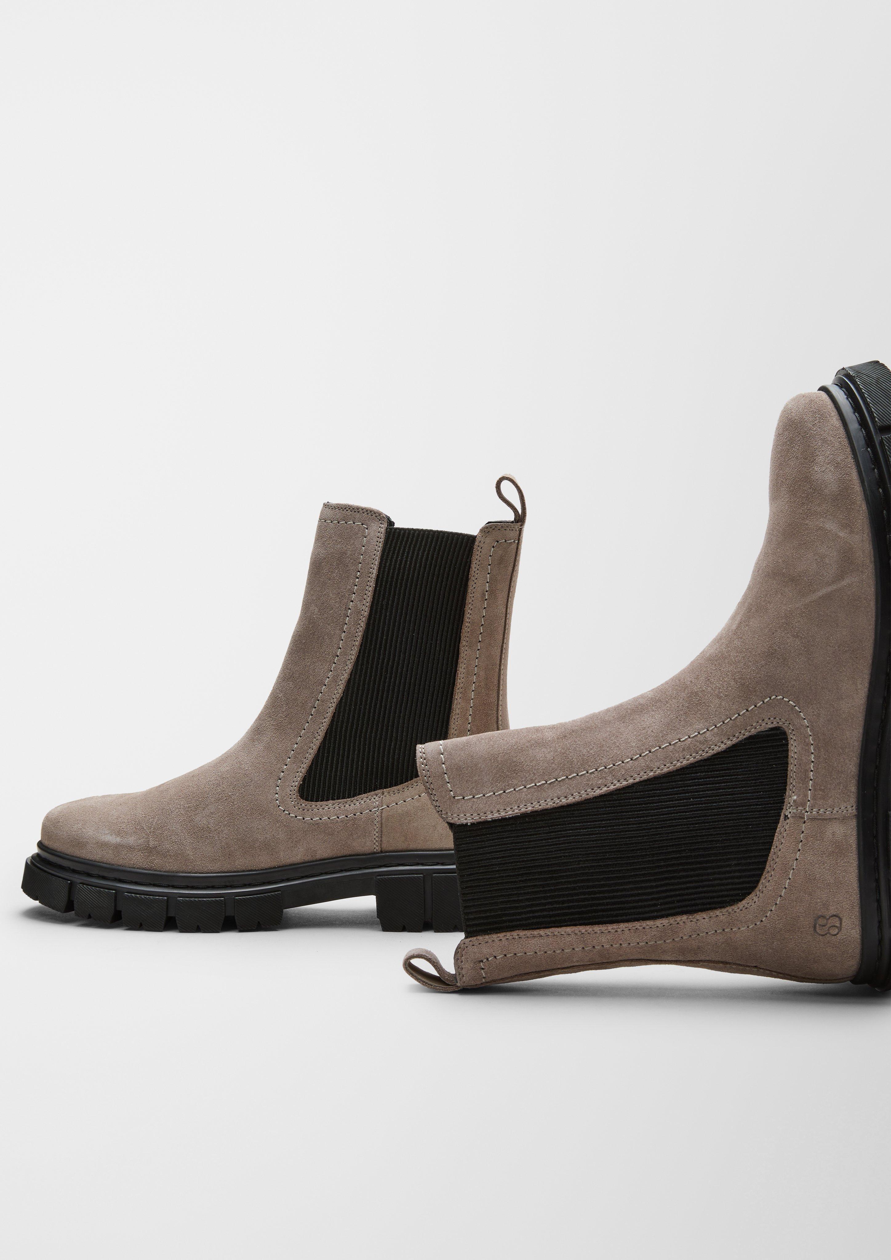Stiefel aus Veloursleder  6006576-341