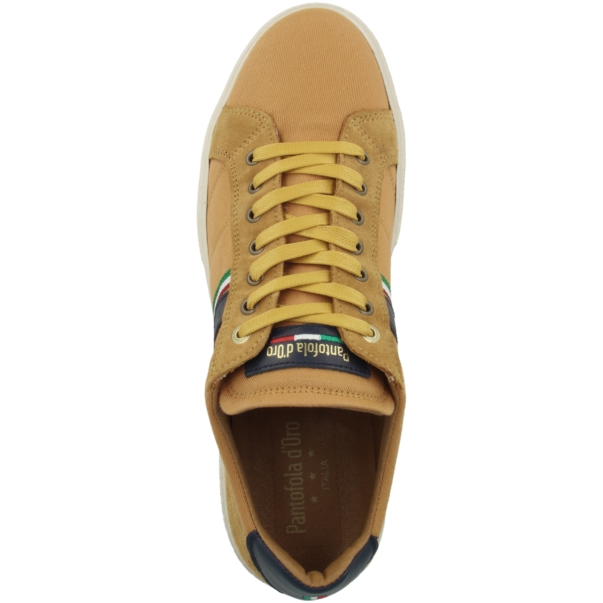 Pantofola d Oro Modena Canvas Uomo Low Sneaker Low gelb