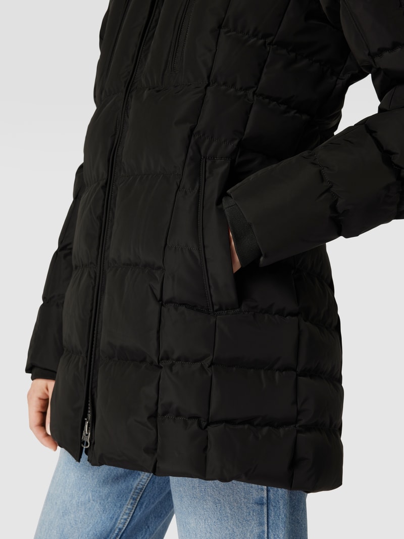 Funktionsjacke mit Zweiwege-Reißverschluss Modell 'HOLLYWOOD 560' in schwarz