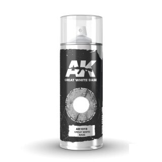 AK Spray Great White Base (150 ml)