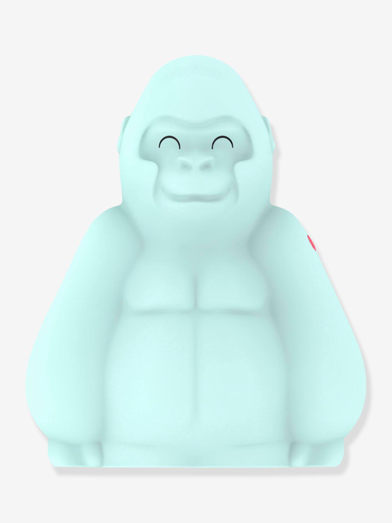 Softes Kinderzimmer Akku-Nachtlicht Gorilla ALEX DHINK - blau