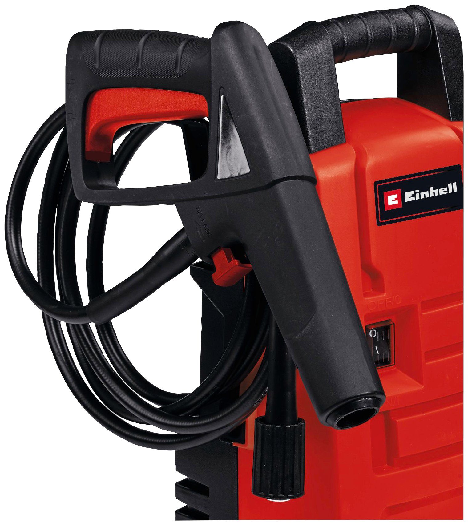 Einhell Hochdruckreiniger TC-HP 90, Druck max: 90 bar, 1200 W, Fördermenge max: 372 l/h, (8 tlg)