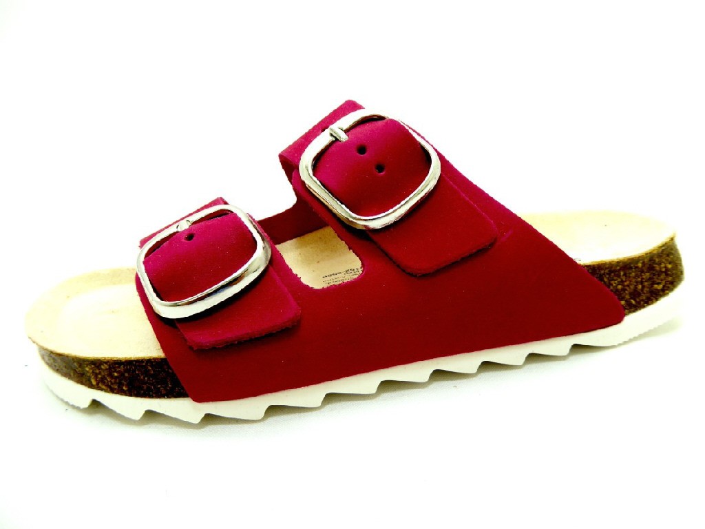 SUPERFIT Komfort Sandalen rot