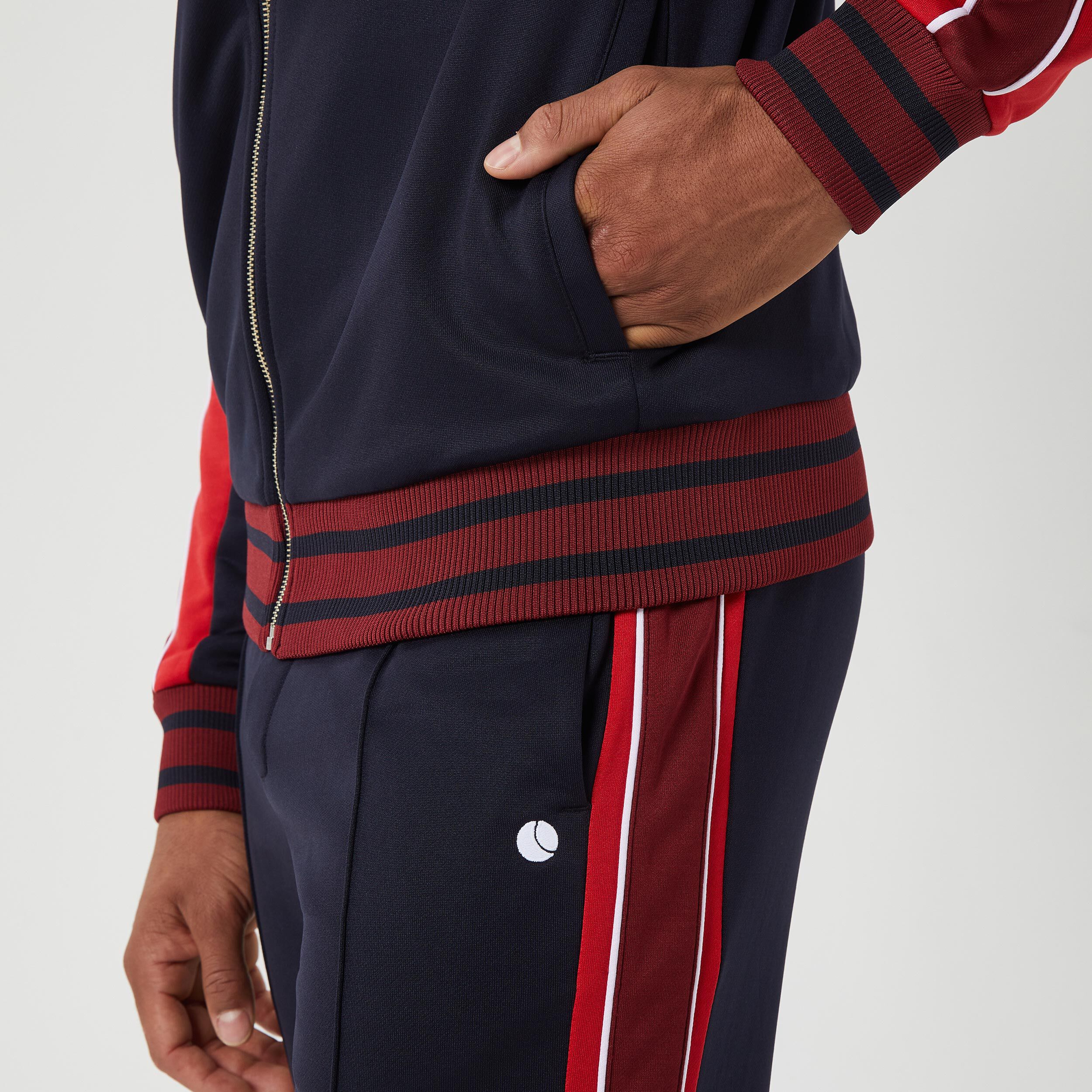 Ace Retro Track Trainingsjacke Herren - Dunkelblau