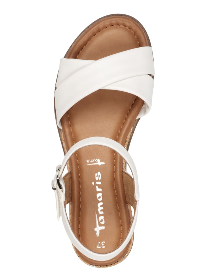 Tamaris Klassische Sandale M2810642 in weiß günstig kaufen