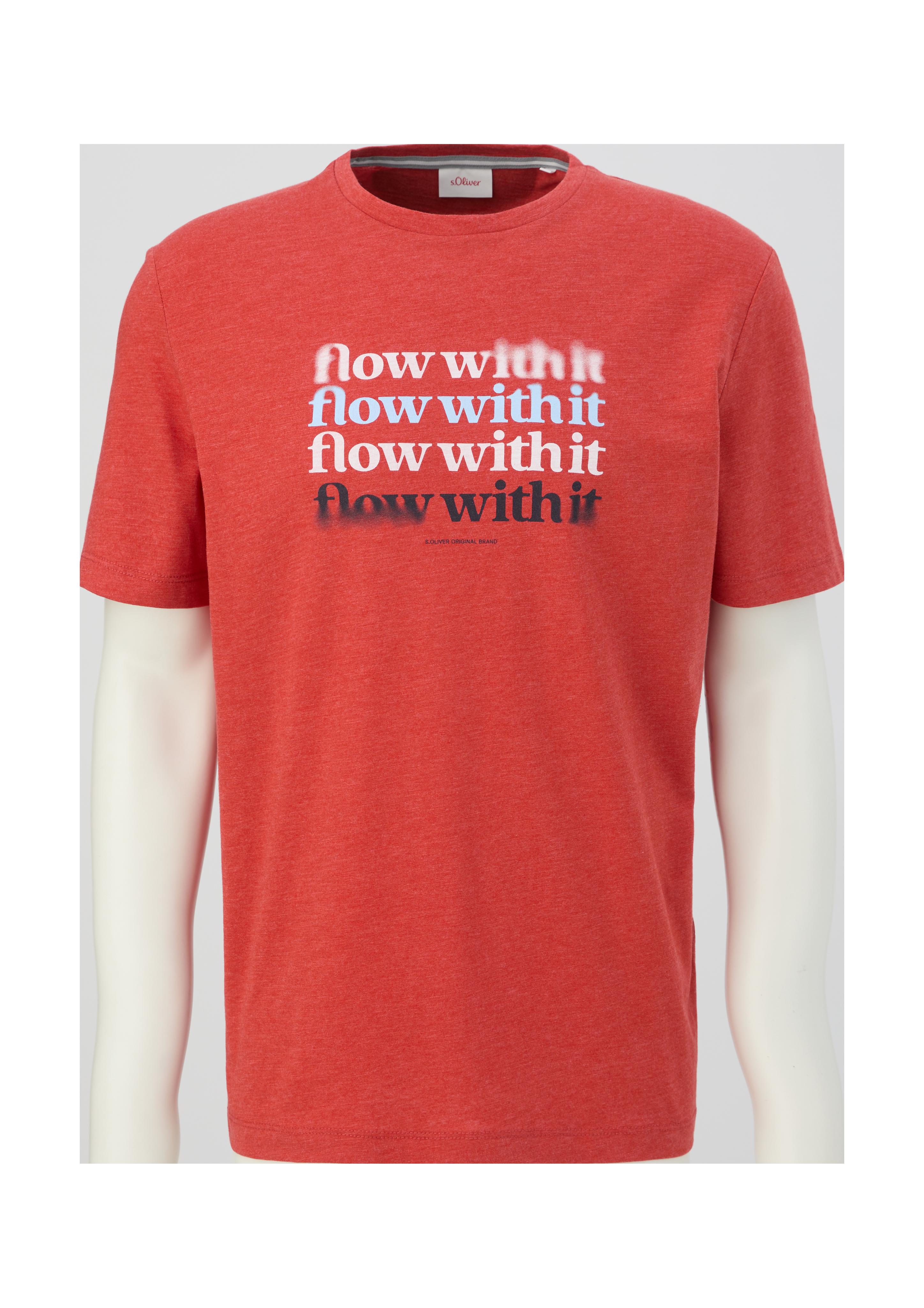 T-Shirt mit Frontprint  2131554-30D1