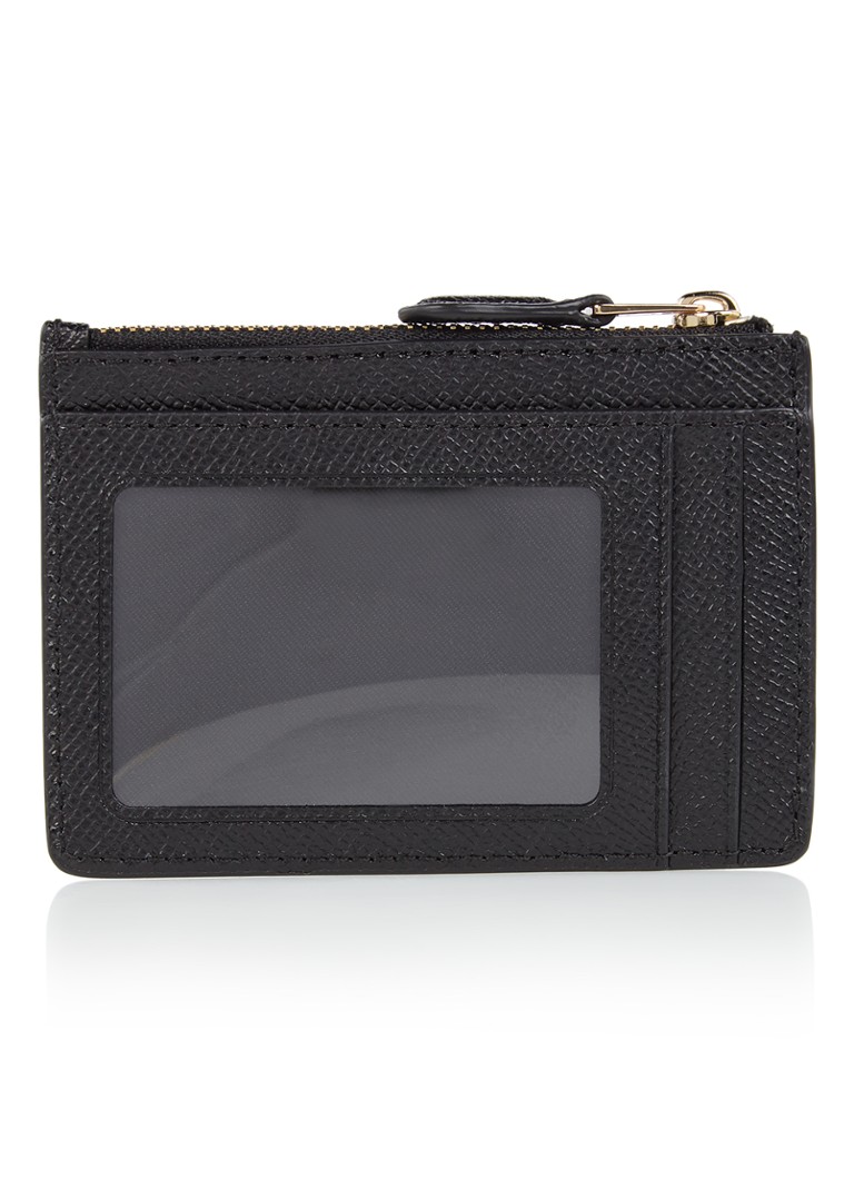 Portcard mini din piele Coach