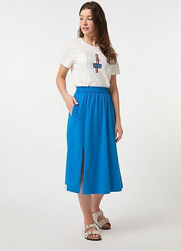 SOMWR T-Shirt T-Shirt With Slim Straw Print