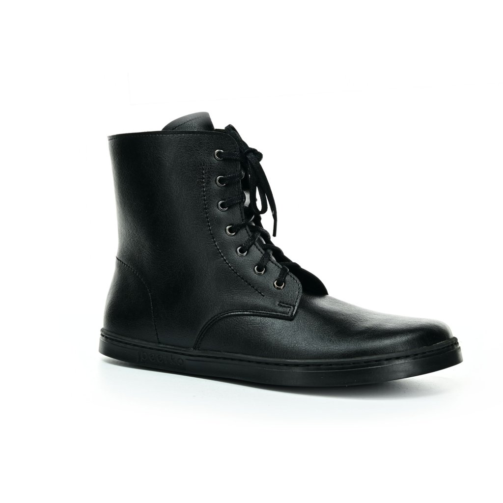 Peerko Zipper Black Barfußstiefeletten