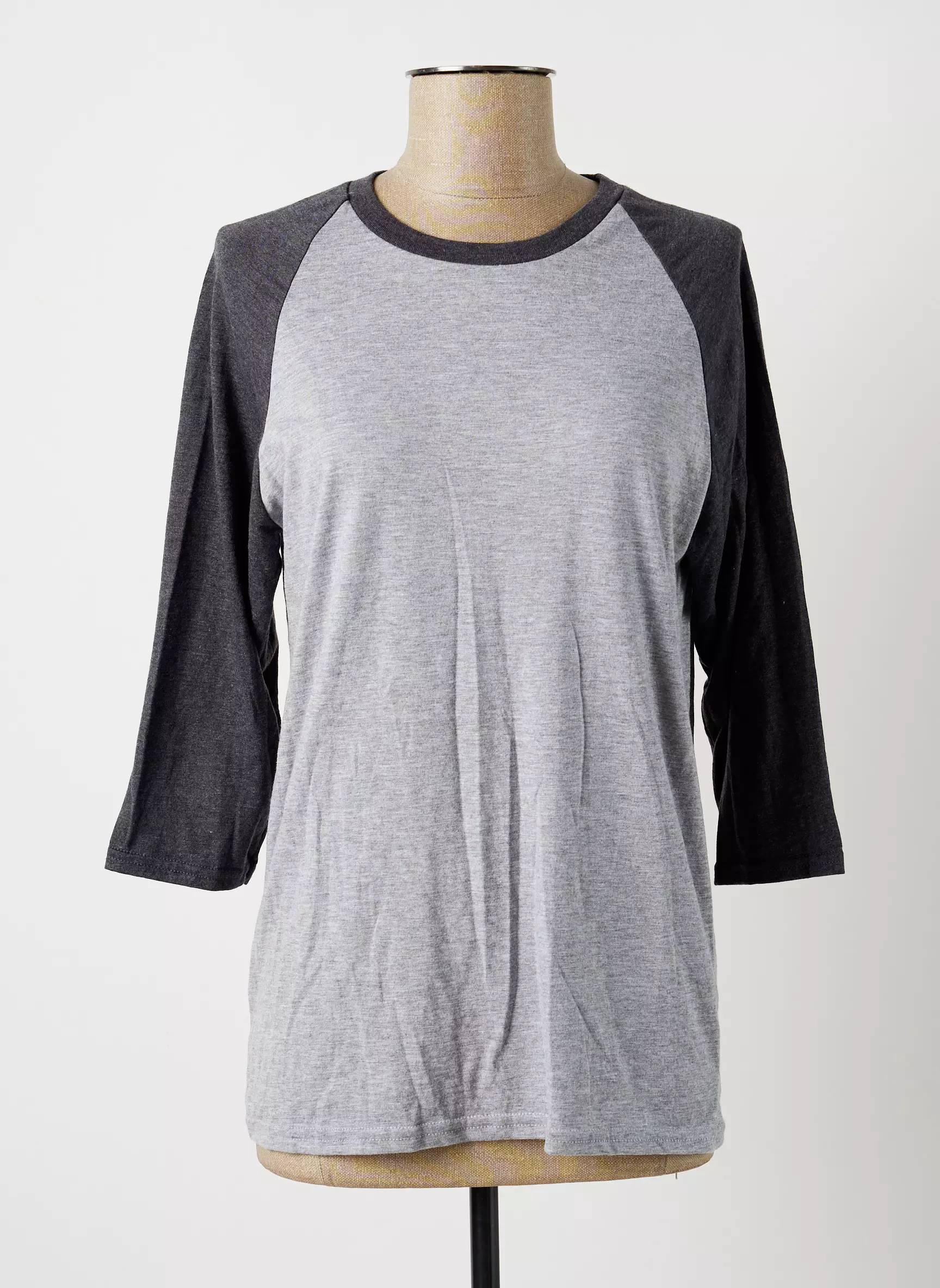 Anvil Tshirts Femme couleur gris