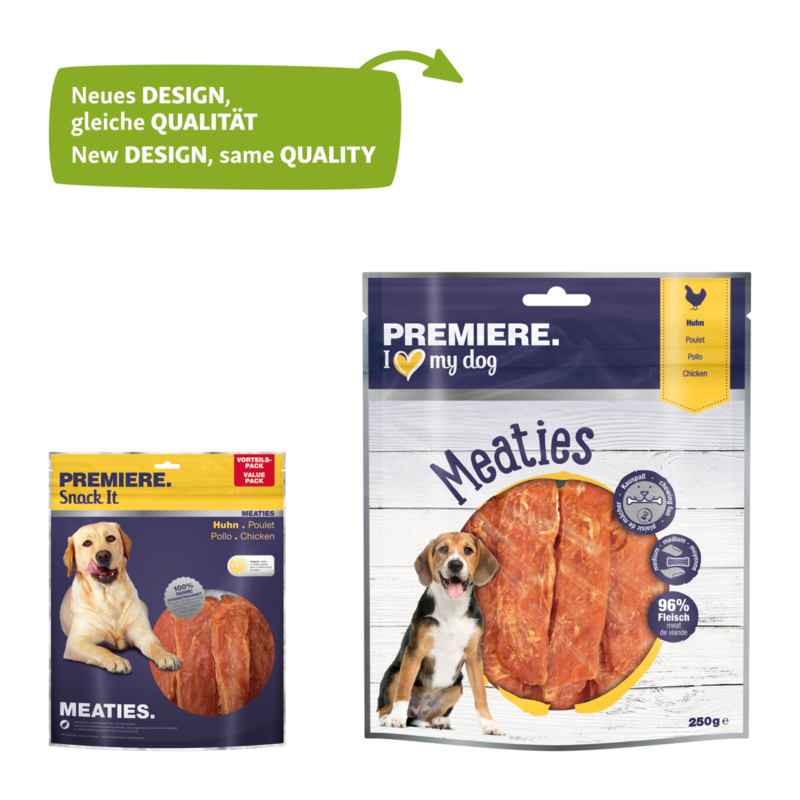 PREMIERE Snacks PREMIERE Pure Meaties Huhn 250 g
