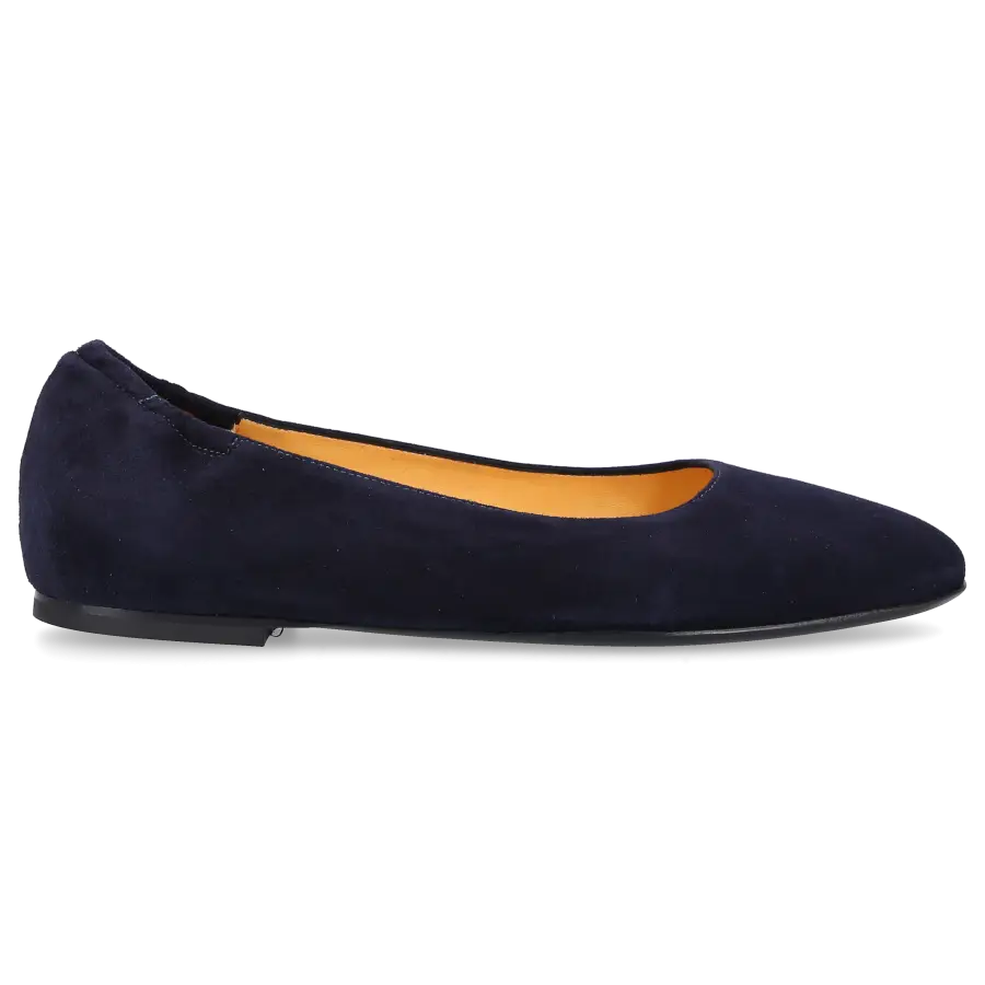Truman's - Ballerinas 9709 Veloursleder - blau