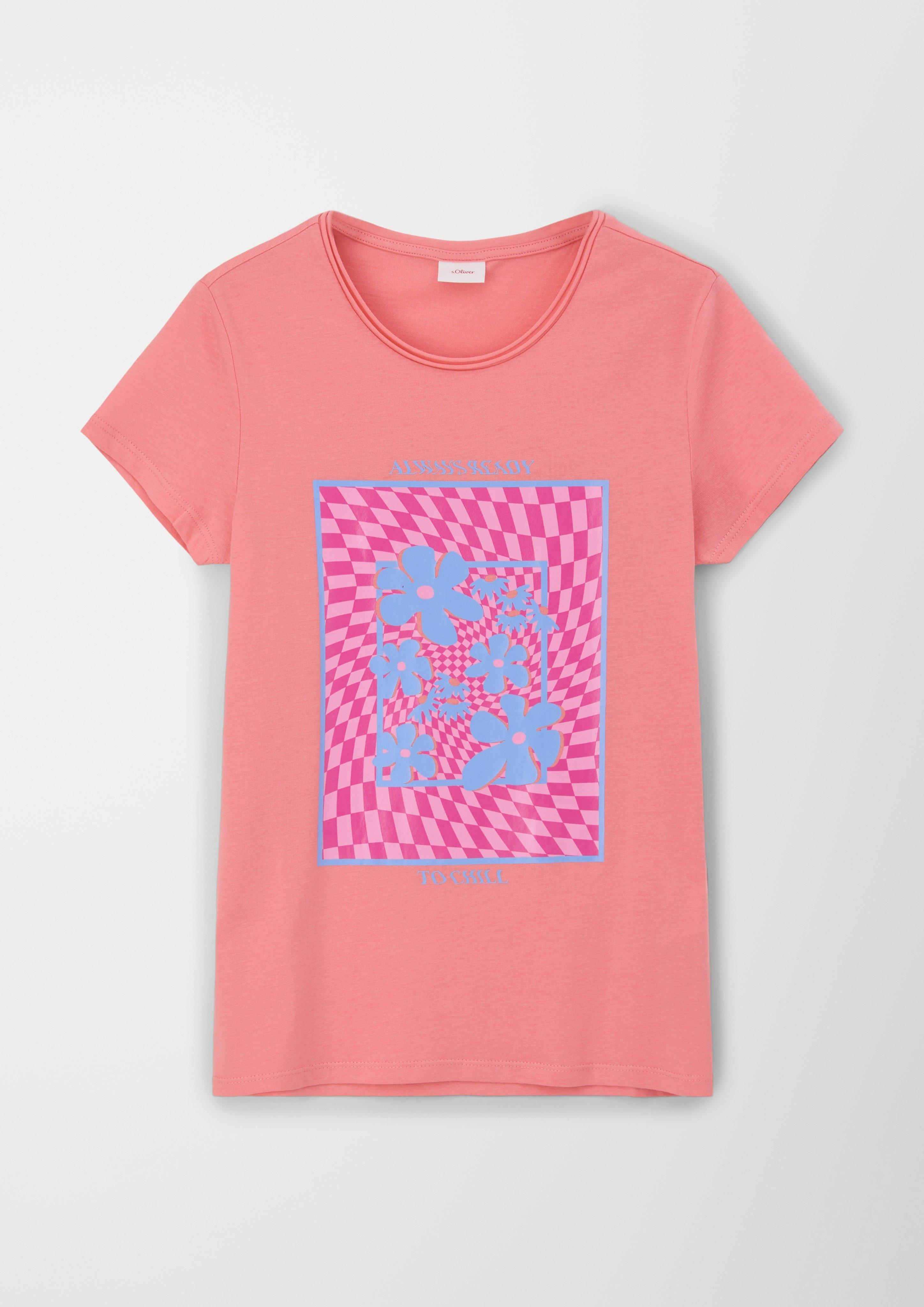 T-Shirt mit Frontprint  2130466-4334