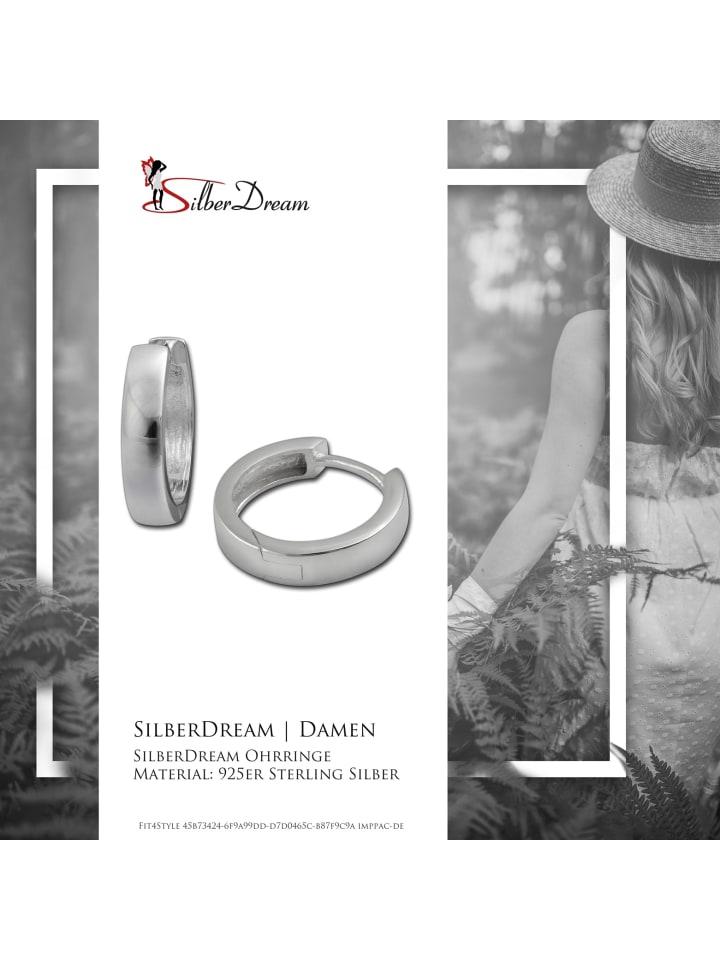 SilberDream Ohrringe Silber 925 Sterling Silber Creolen günstig kaufen onesize