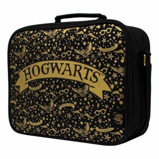 Harry Potter Isoliertasche Hogwarts Black & Gold