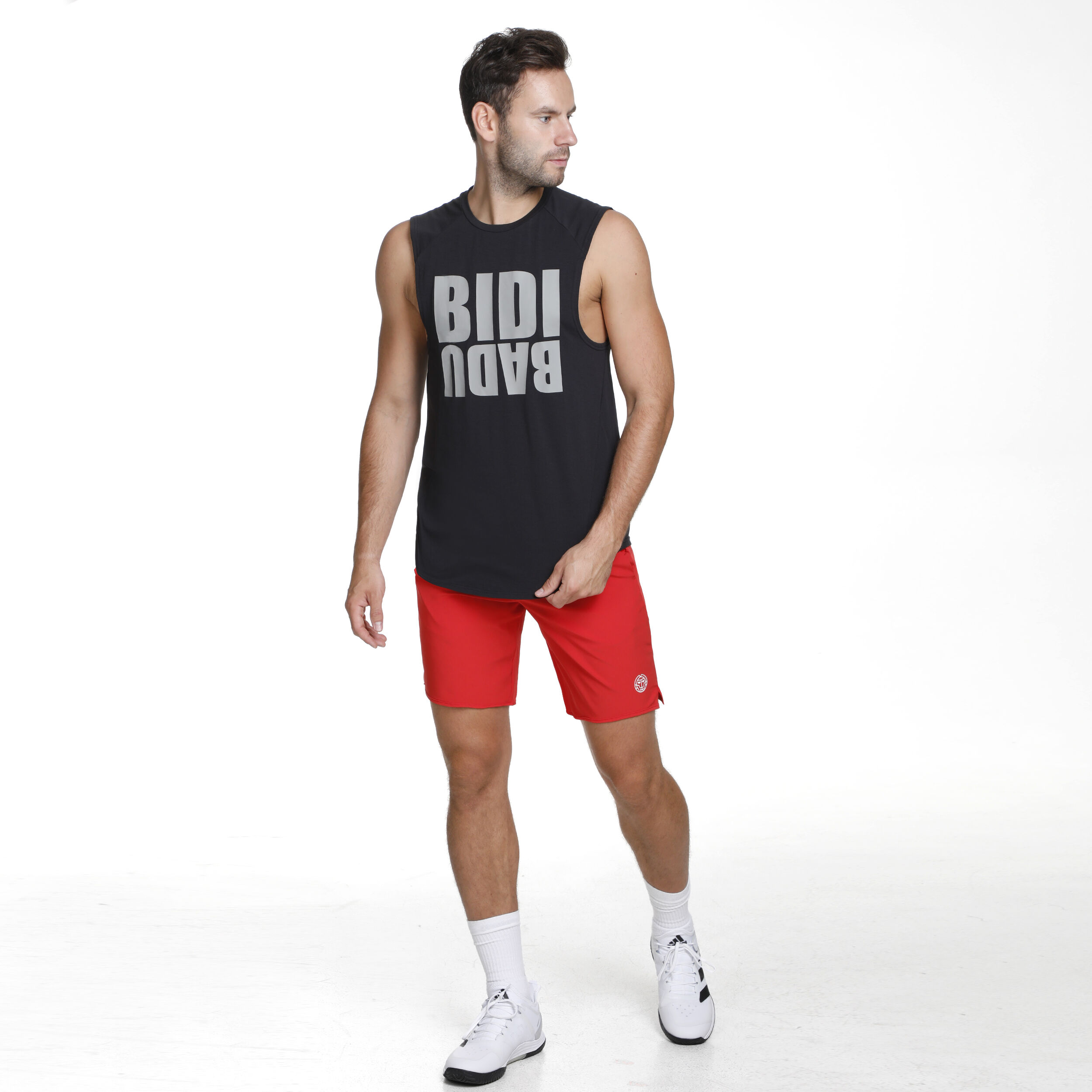 Biscepsus Move Tank-Top Herren - Schwarz