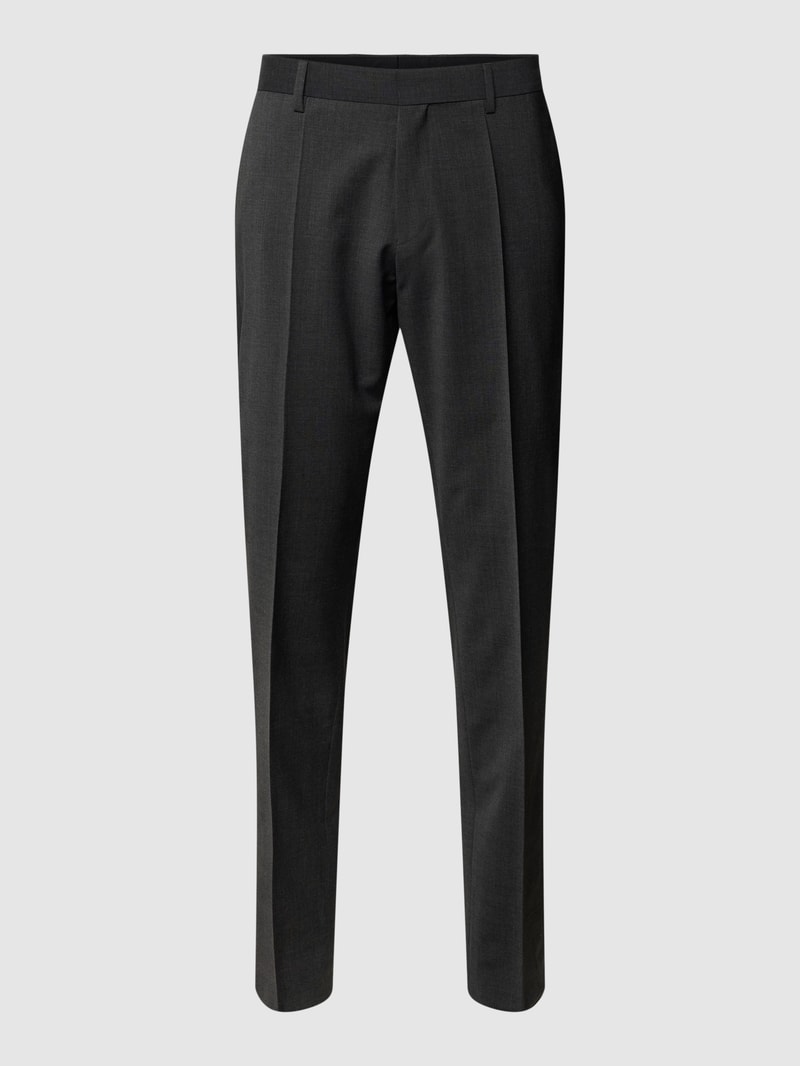 Slim Fit Anzughose Modell 'Genius' in anthrazit