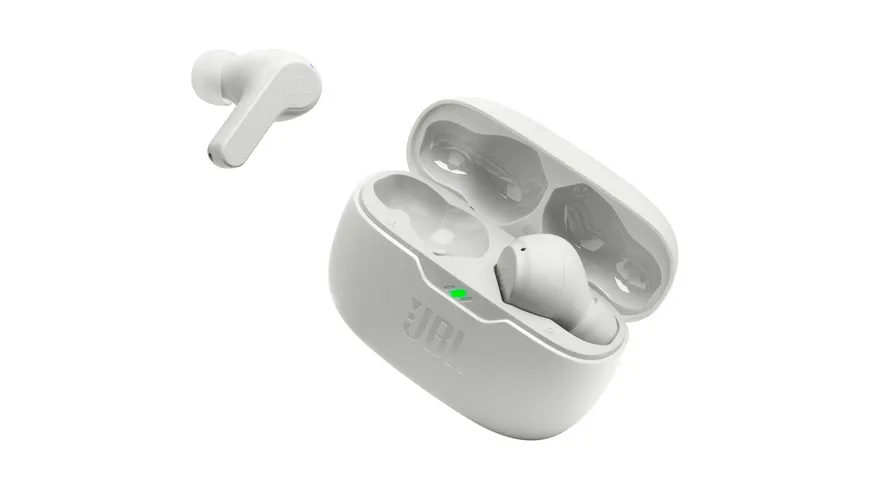 JBL WAVE BEAM - WEISS TRUE WIRELESS