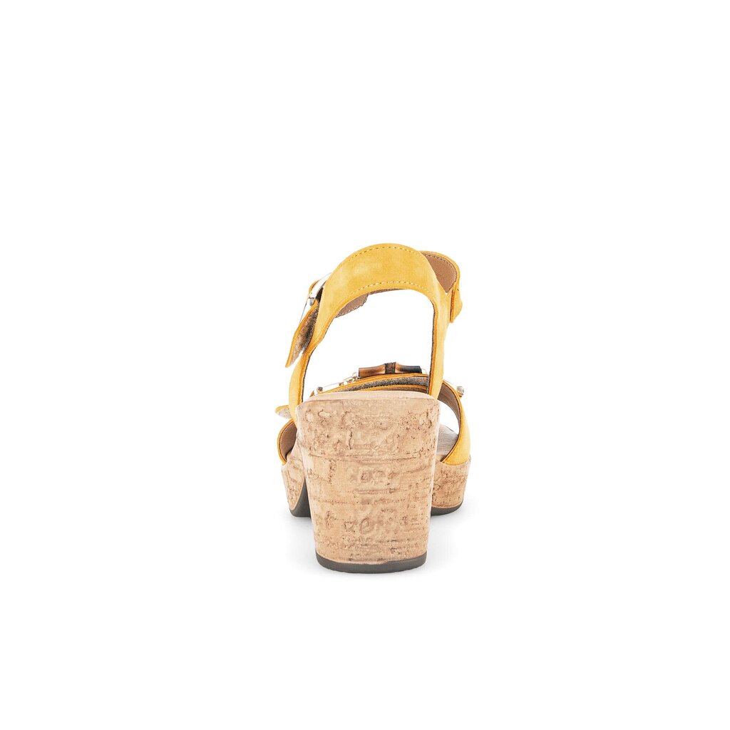 Gabor fashion Riemchensandale gold