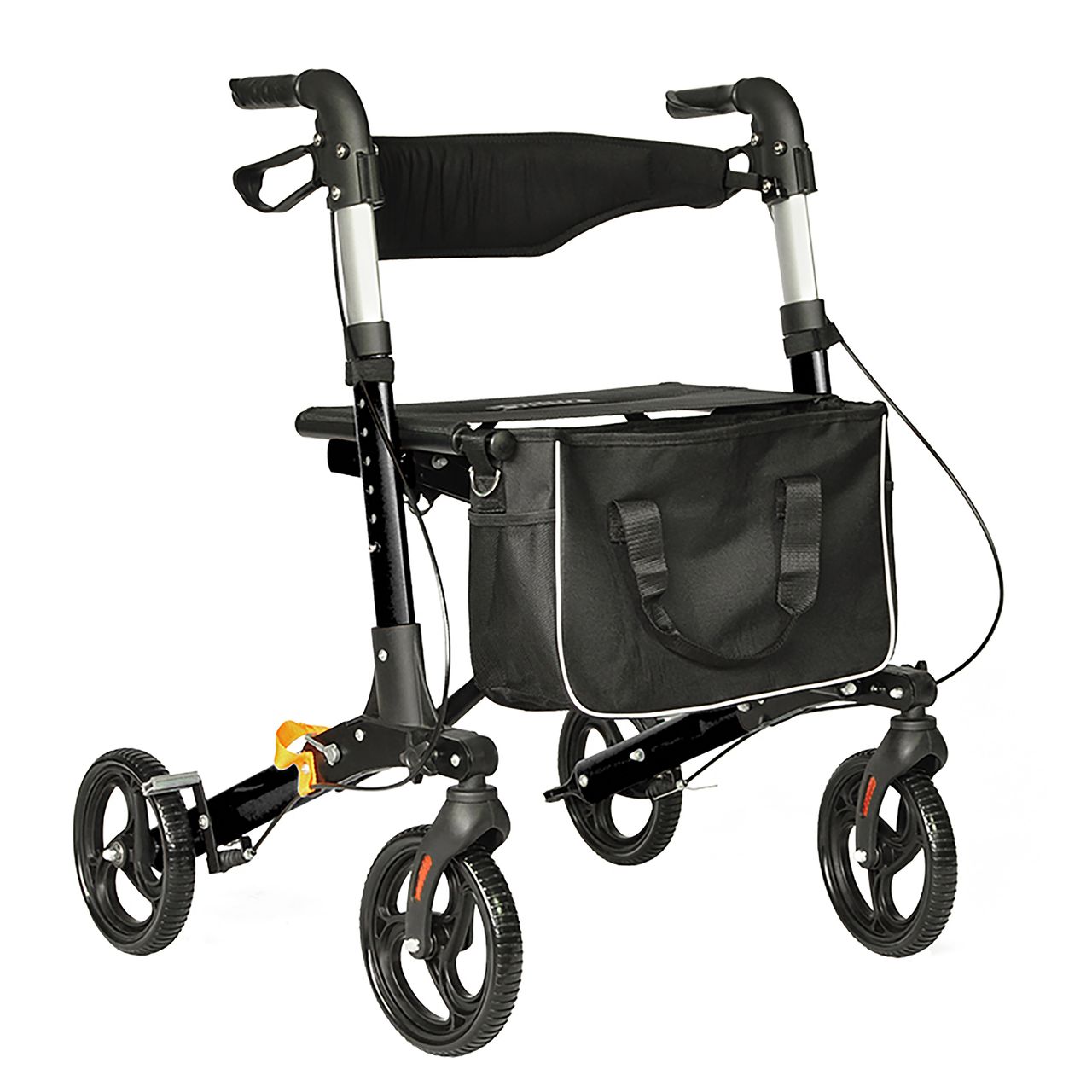 HC Home & Living Rollator aus Aluminium, faltbar, inkl. Tasche
