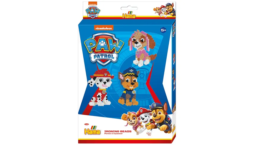Hama Bügelperlen midi5+ Paw Patrol Geschenkpackung