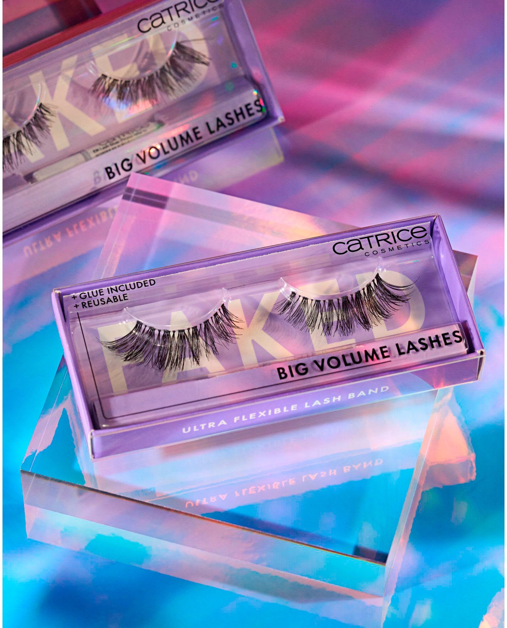 Catrice Bandwimpern Faked Big Volume Lashes, Set, 3 tlg.
