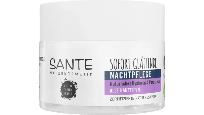 SANTE Nachtpflege sofort glättend 50 ml