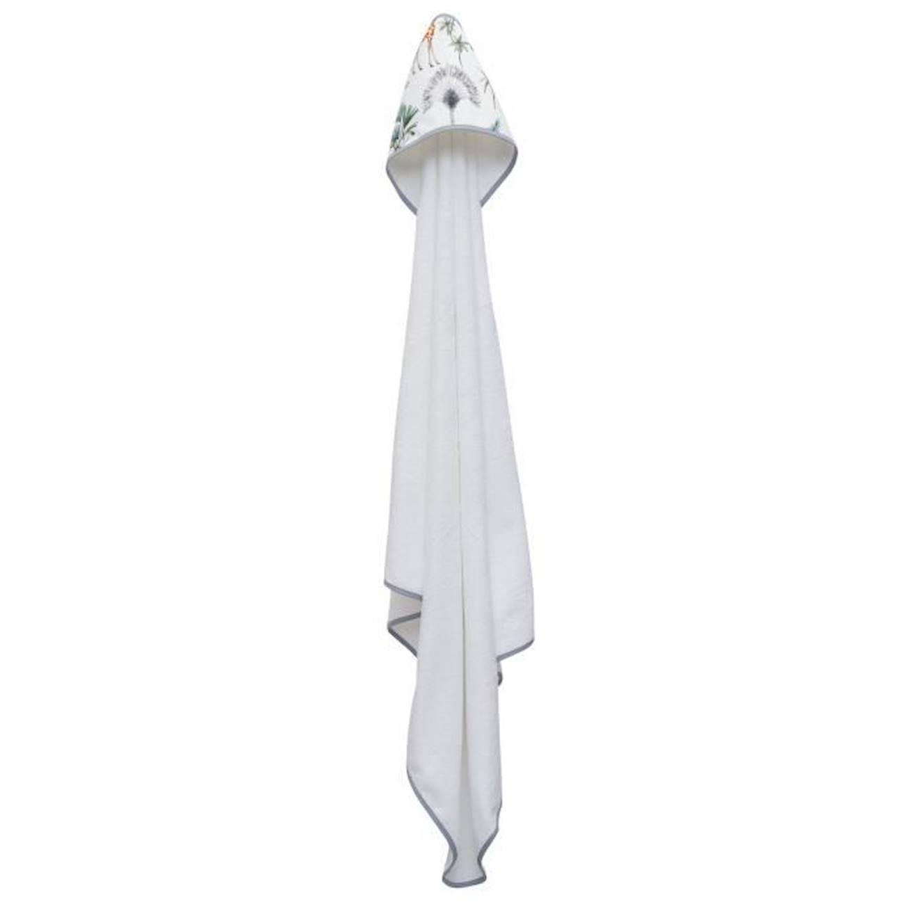 Cape de bain en coton et bambou