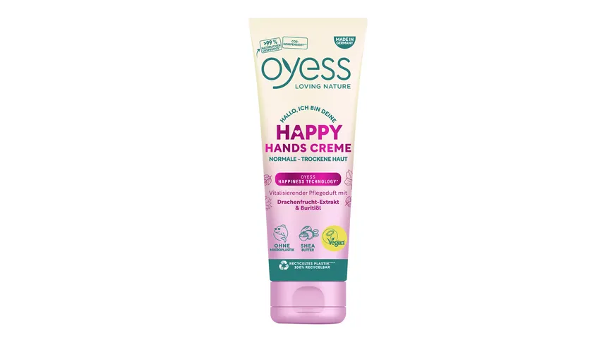 OYESS loving nature Happy Hands Creme 75 ml