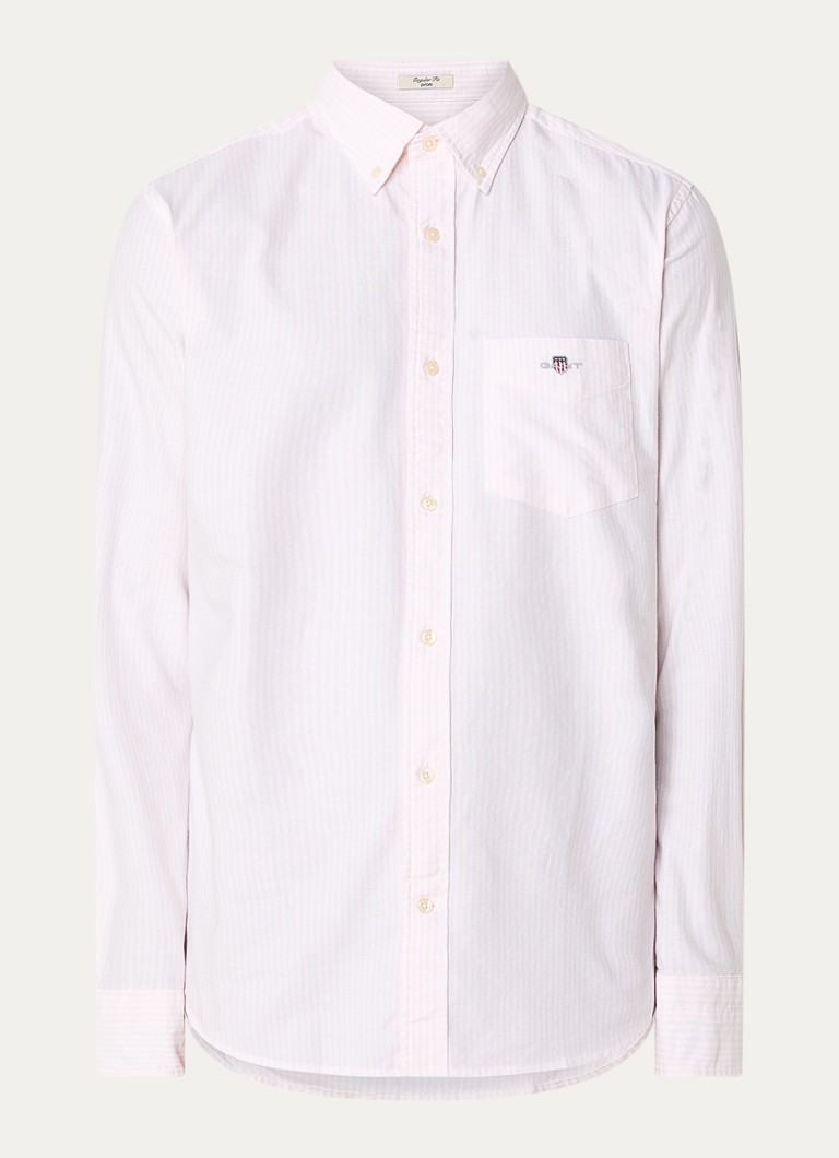 Gant srajca regular fit z logotipom in žepom na prsih