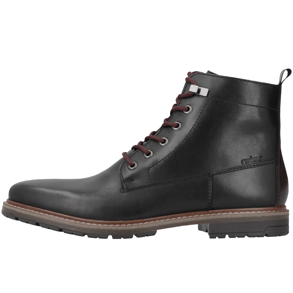Rieker 13730 Schnürboots schwarz