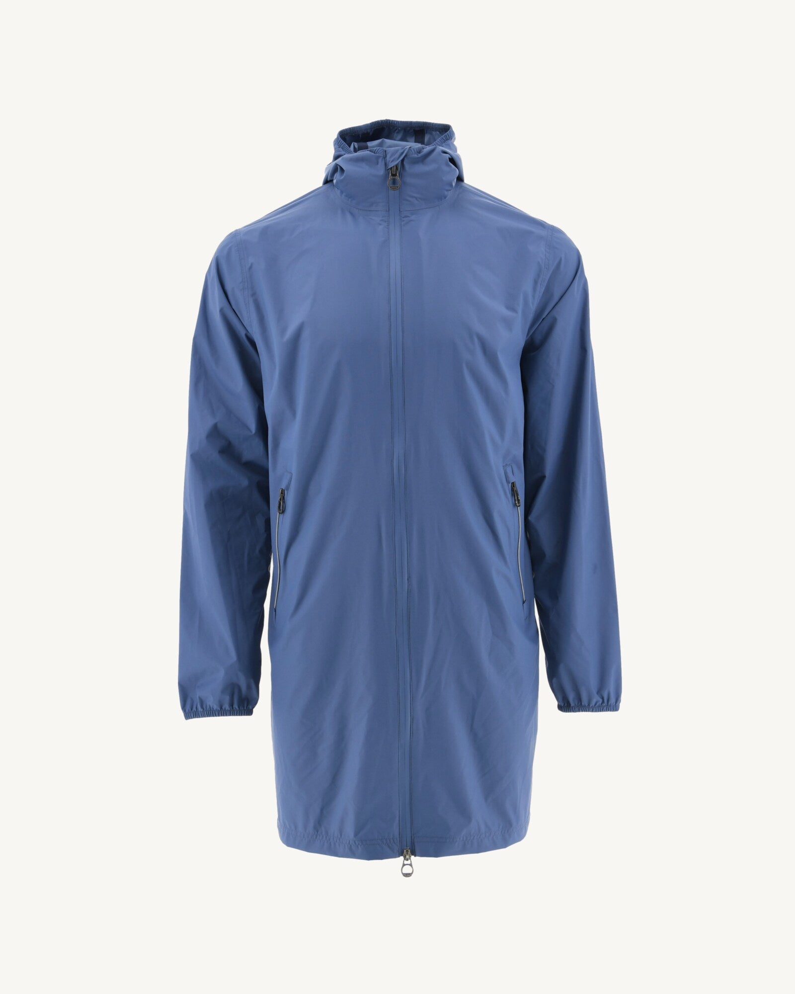 Imperméable long paquetable Bleu jeans Stockholm