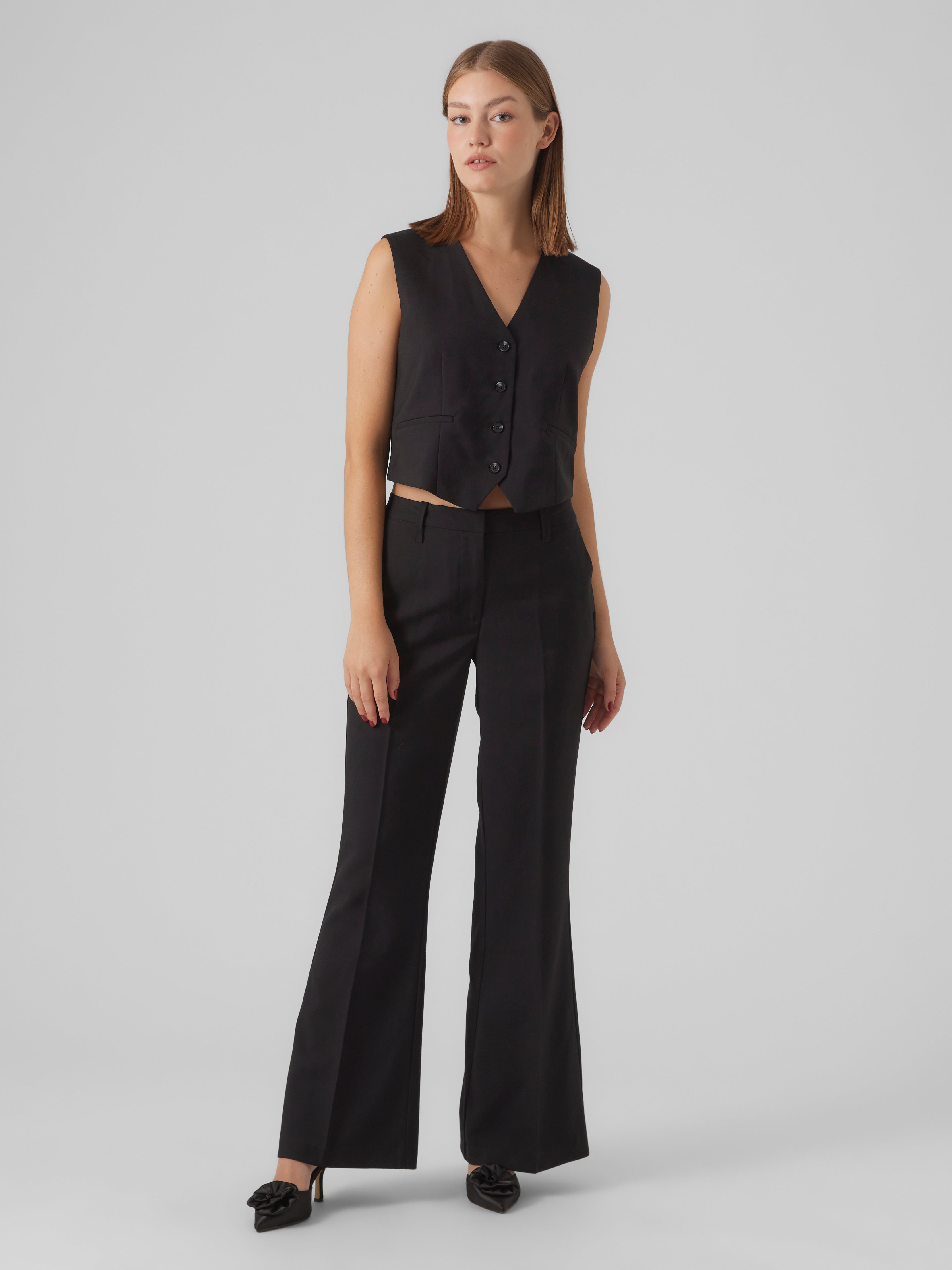 VMAVERY Mittlere Taille Hose