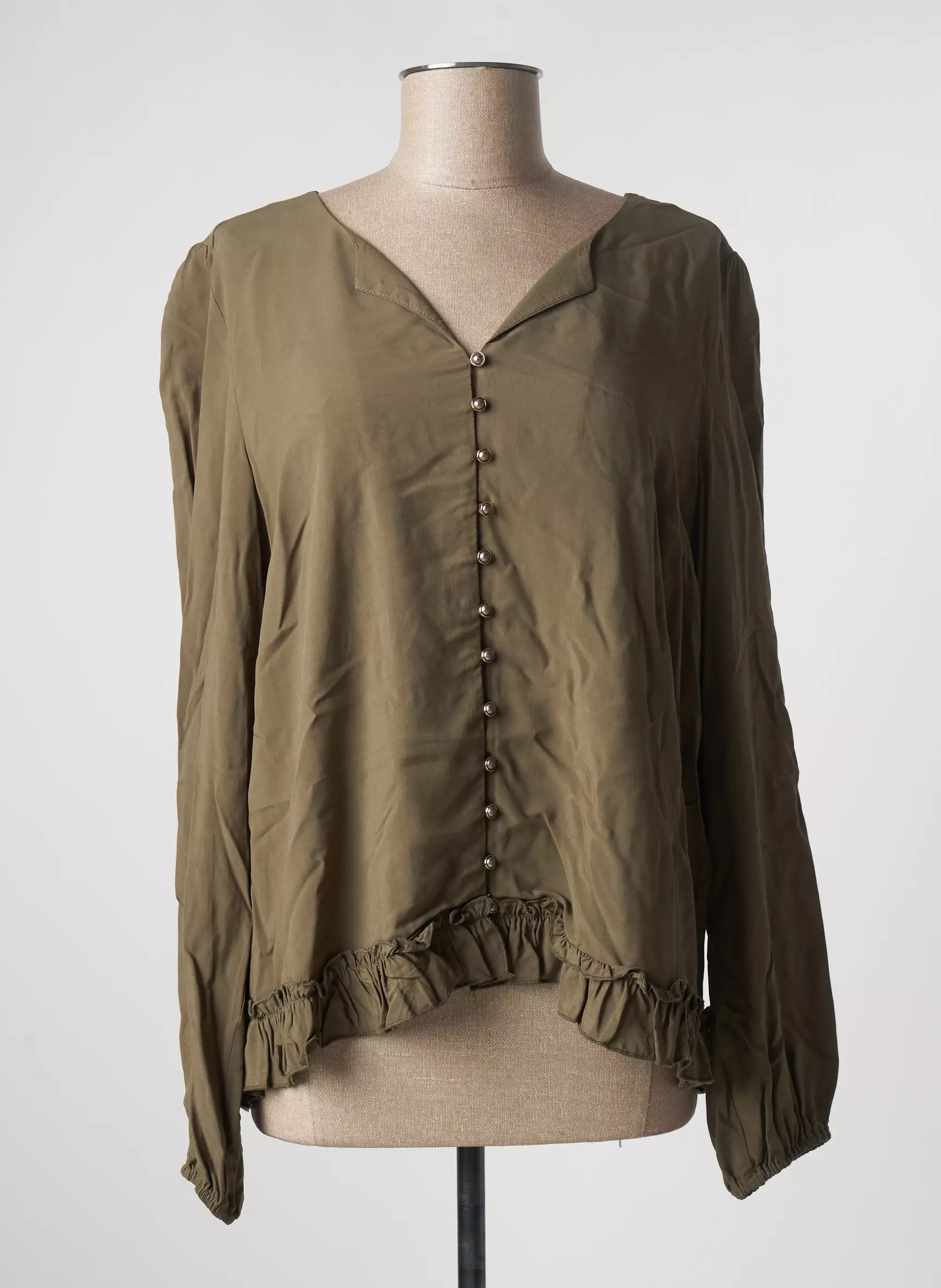 Cream Chemisiers Femme couleur vert