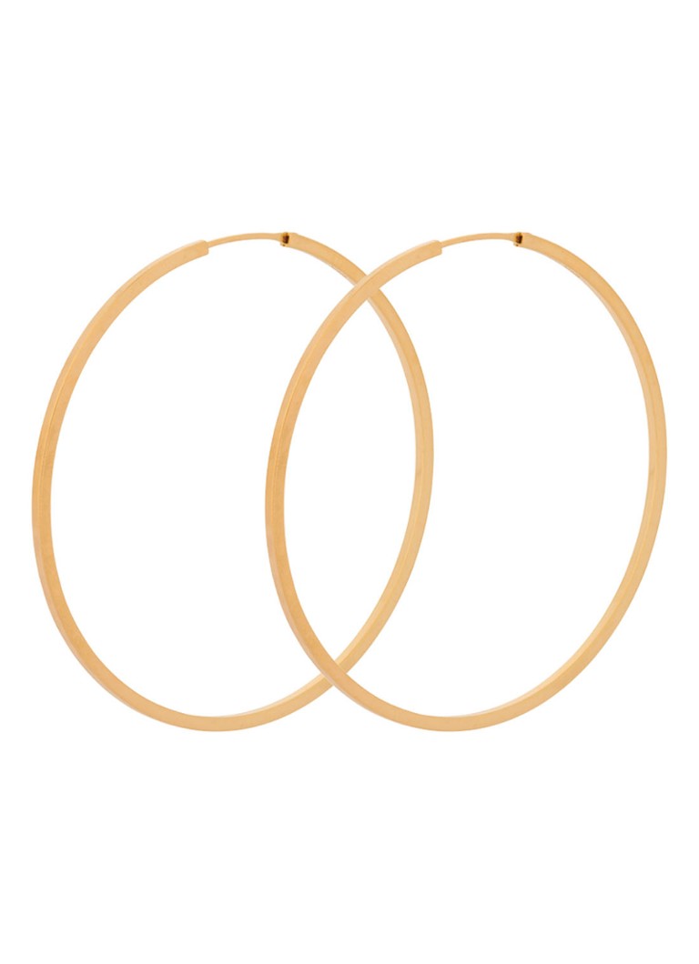 Επιχρυσωμένα σκουλαρίκια Pernille Corydon Orbit