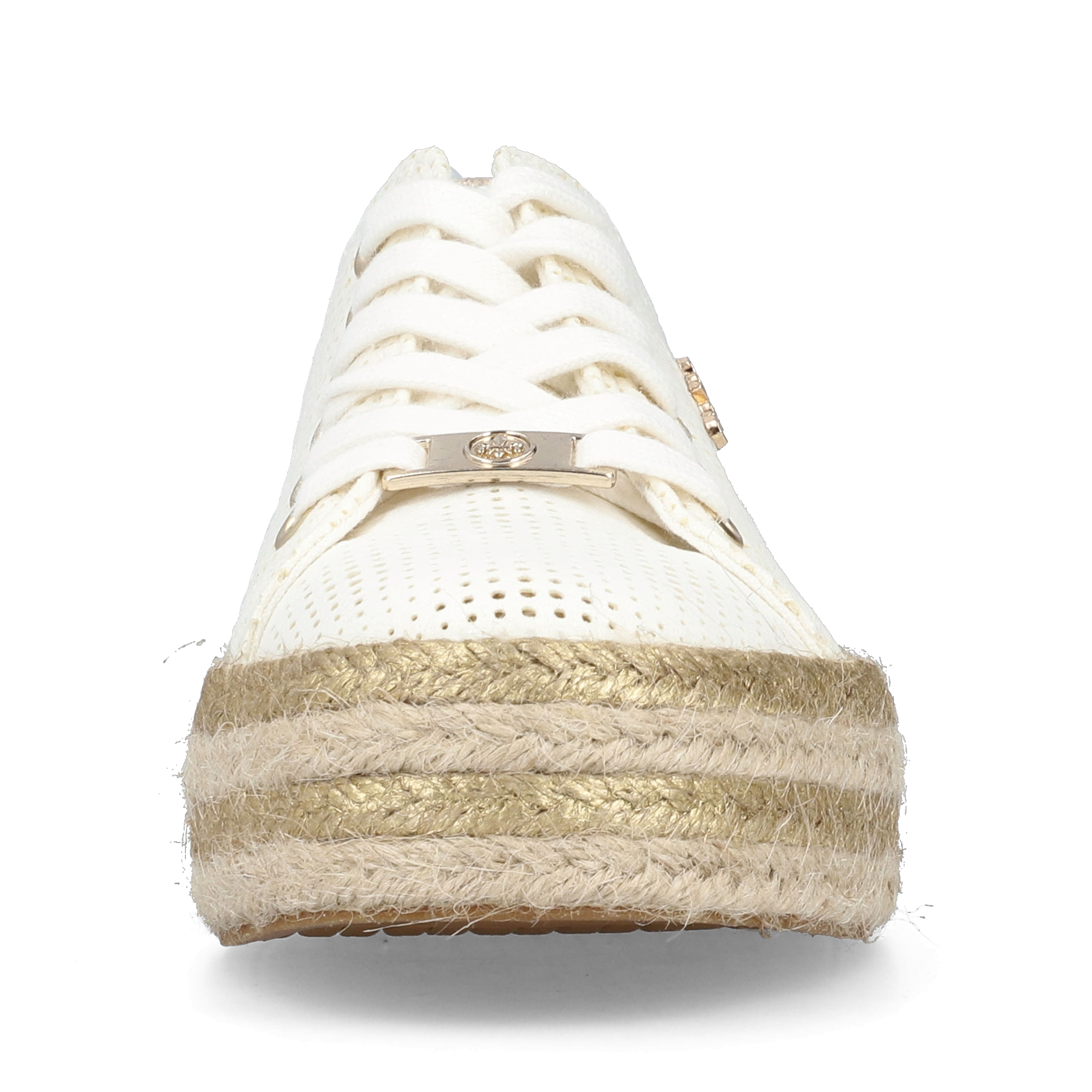 Rieker Damen Schnürschuhe schwanenweiss