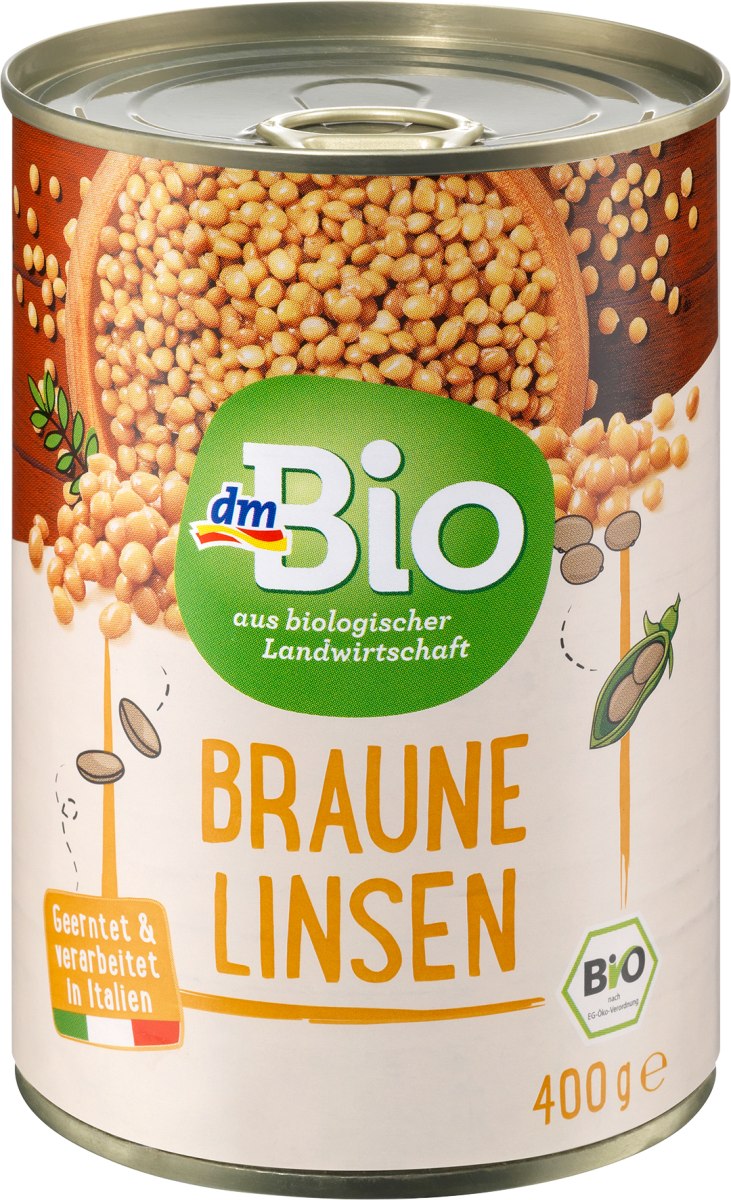 Braune Linsen, 240 g