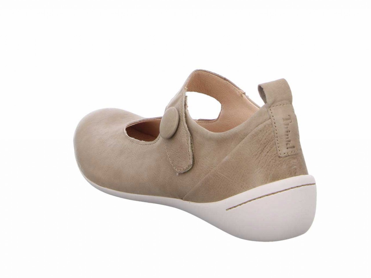 THINK Sportliche Slipper beige
