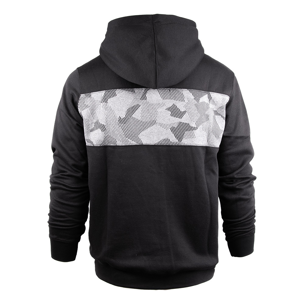 Herren Kapuzenjacke PVC Logo Ton in Ton