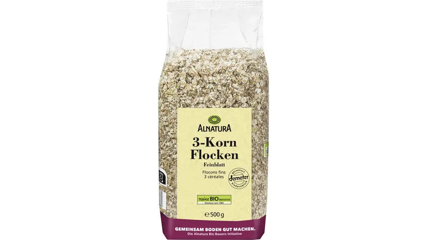 Alnatura Bio 3-Korn Flocken 500 g