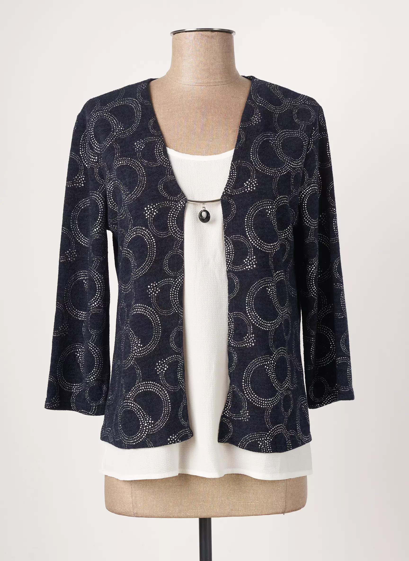Christine Laure Tops Femme couleur bleu