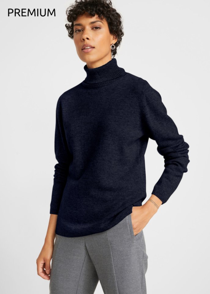 Wollpullover mit Good Cashmere Standard®-Anteil