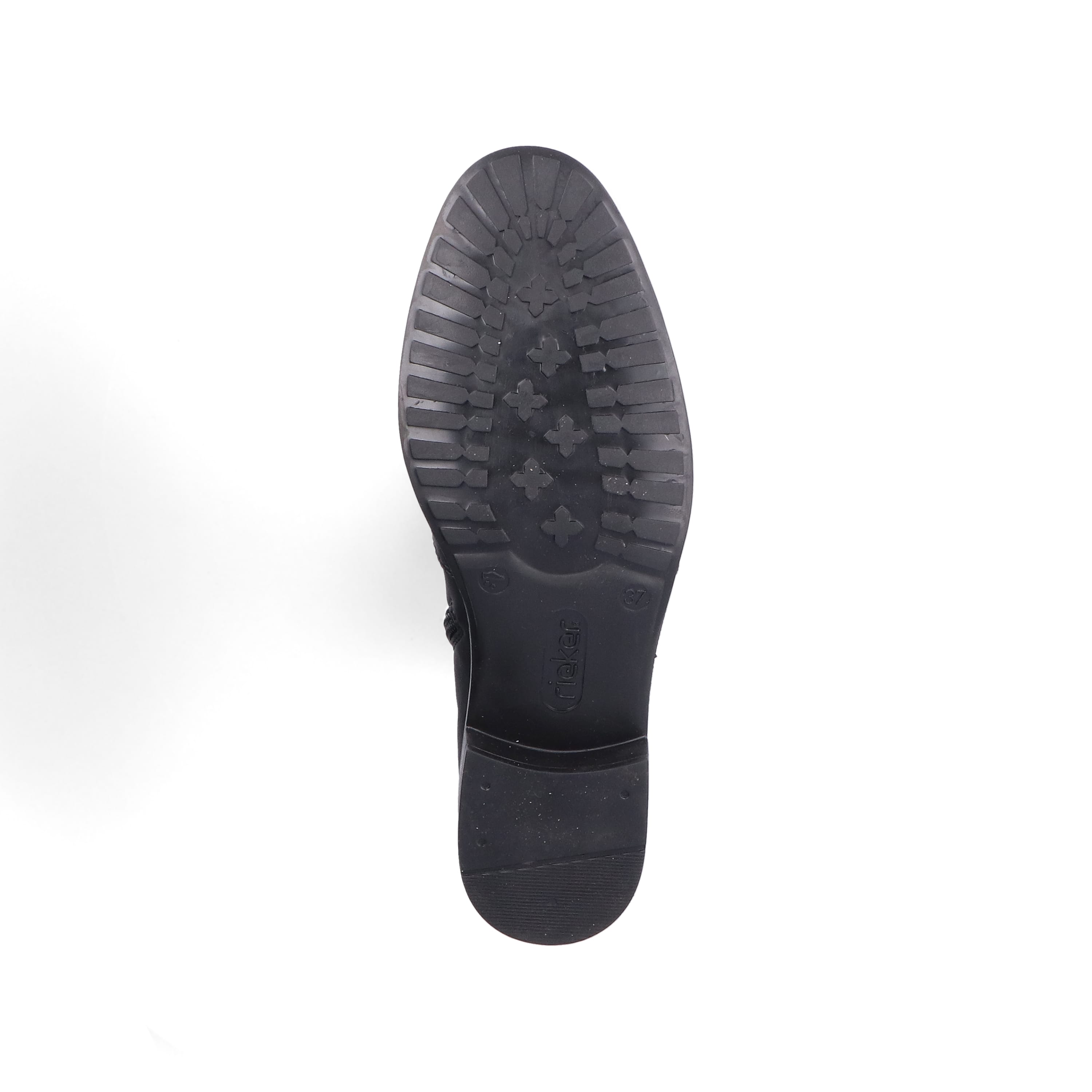 Rieker Damen Hochschaftstiefel nachtschwarz