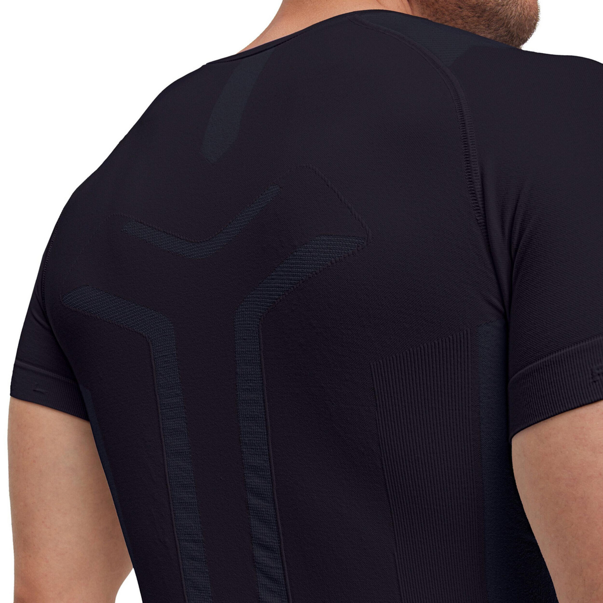 Warm Unterhemd Herren - Schwarz