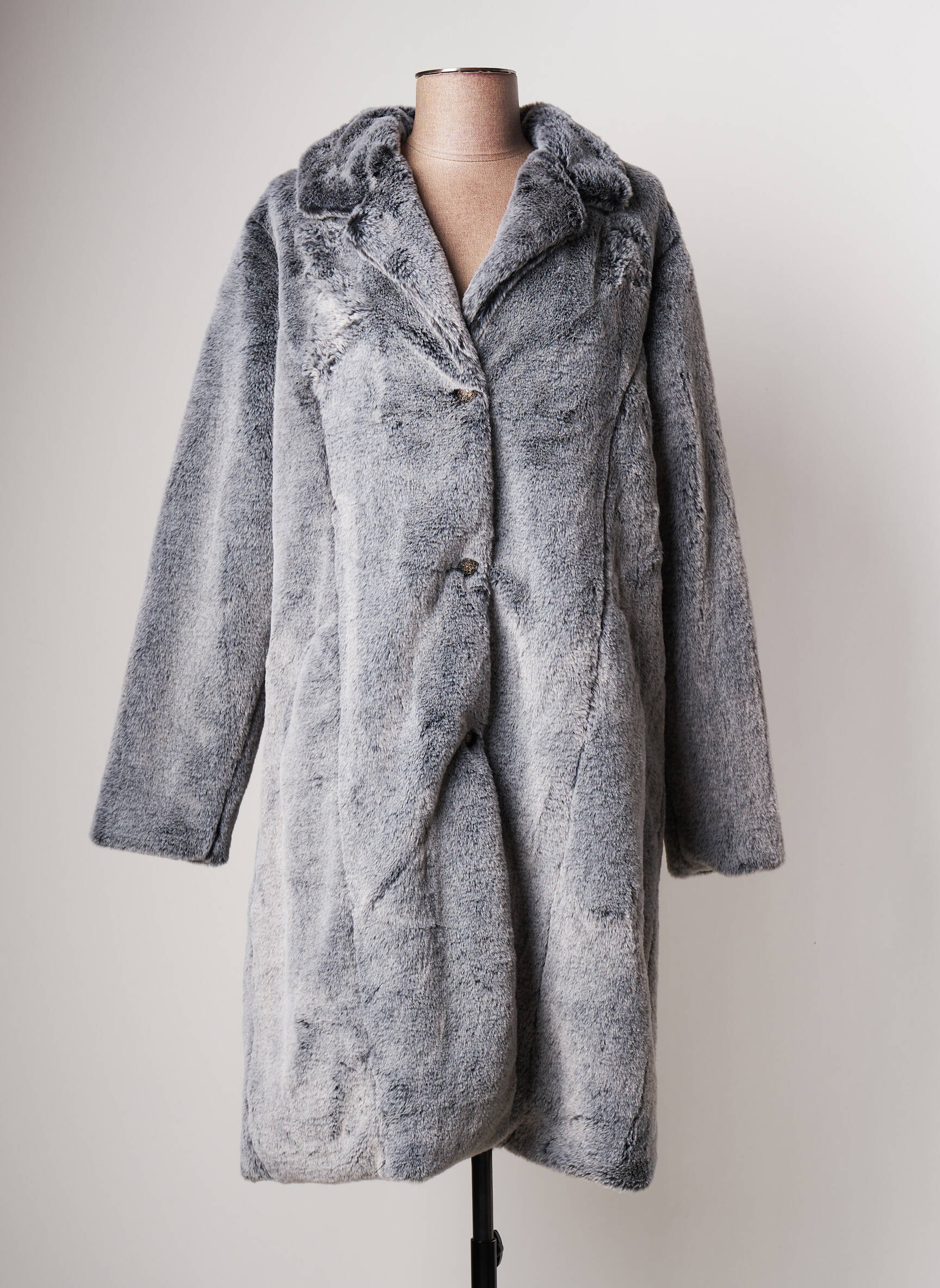 Agathe   Louise Manteaux Longs Femme couleur gris