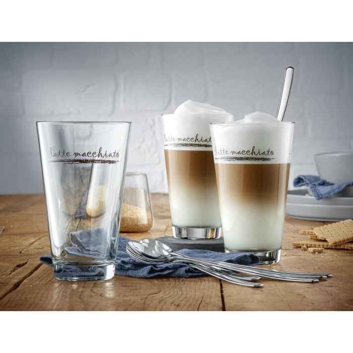 Clever & More Latte Macchiato Set, 12-teilig