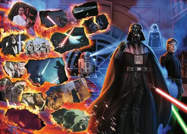 Puzzle 1000 Teile - Star Wars Villainous: Darth Vader