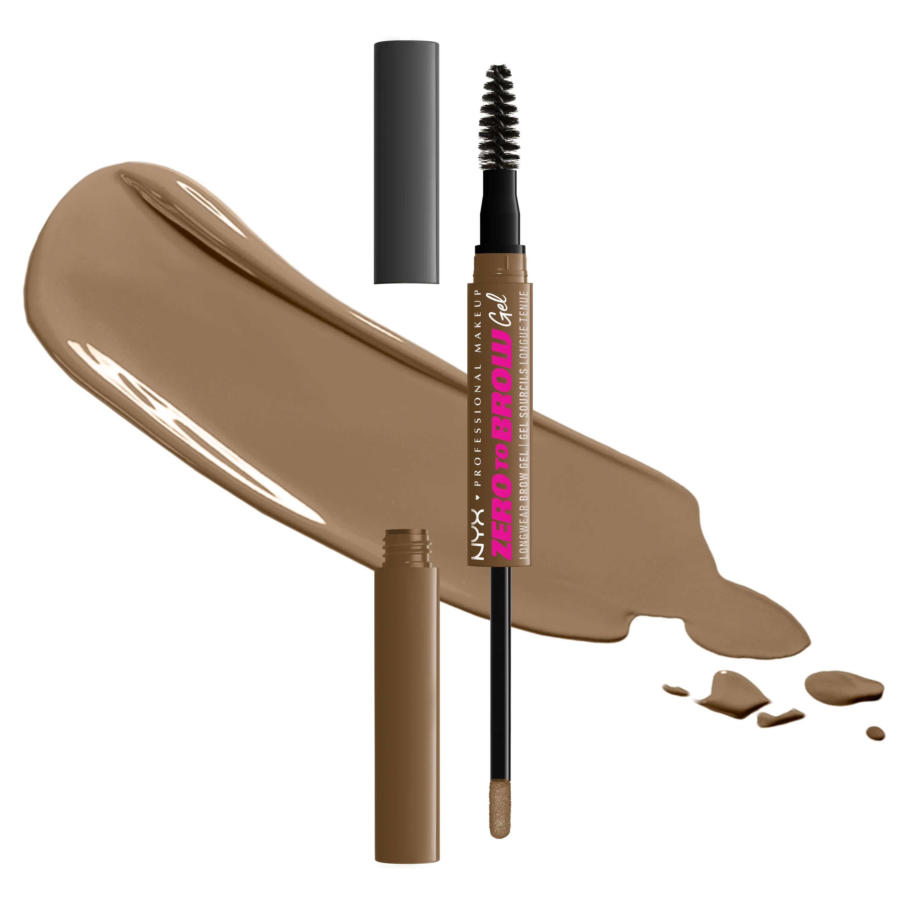 Zero to Brow Gel - гел за обрве и маскара