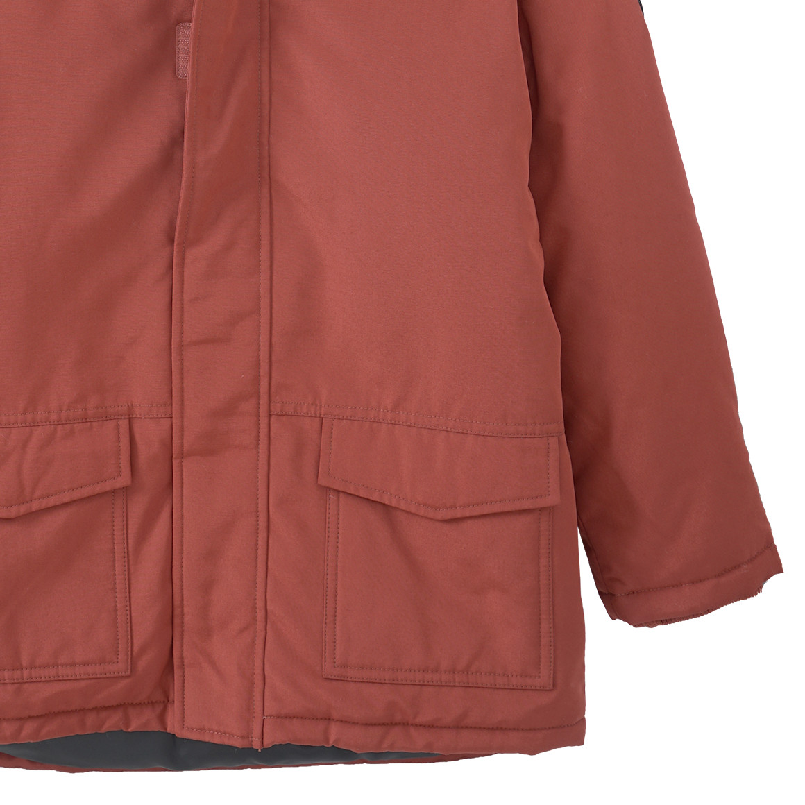 Jungen Parka mit Teddyplüsch