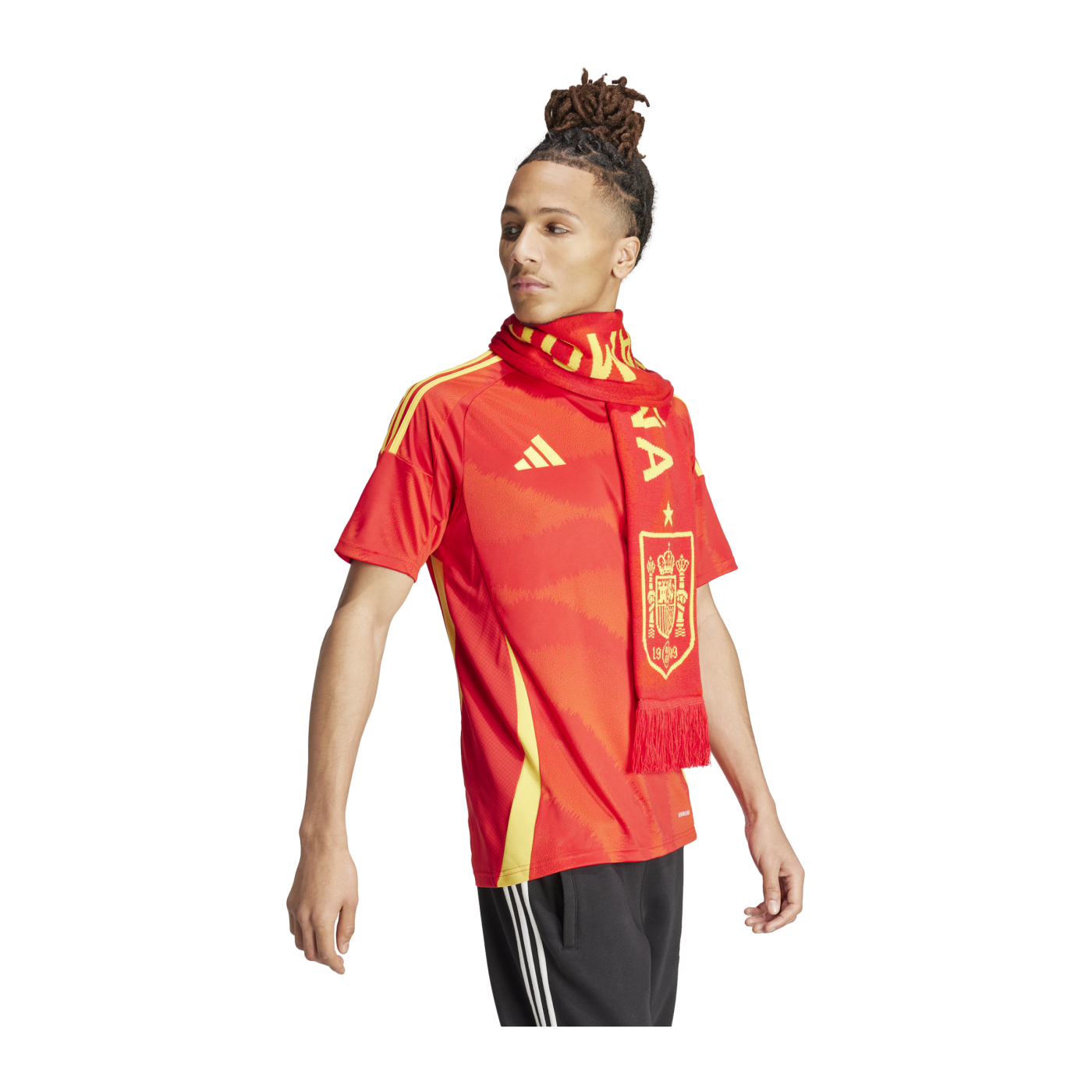 adidas Spanien Trikot Home EM 2024 Rot